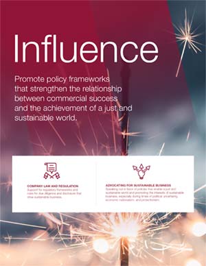 Influence report cover
