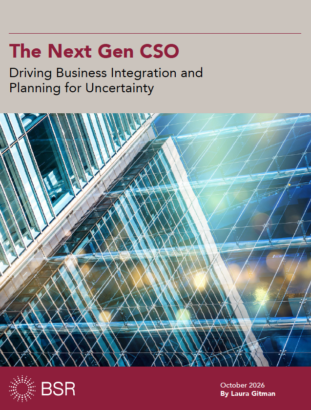 The Next Gen CSO: Driving Business Integration and Planning for Uncertainty cover image
