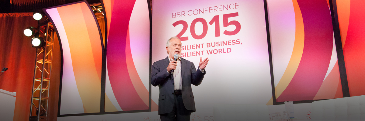 Robert Reich Explores Resilience, Inclusive Economy at the BSR Conference 2015 hero image