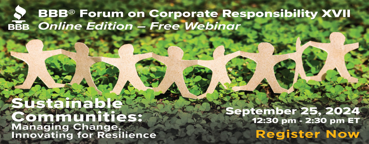 BBB Forum on Corporate Responsibility XVII hero image