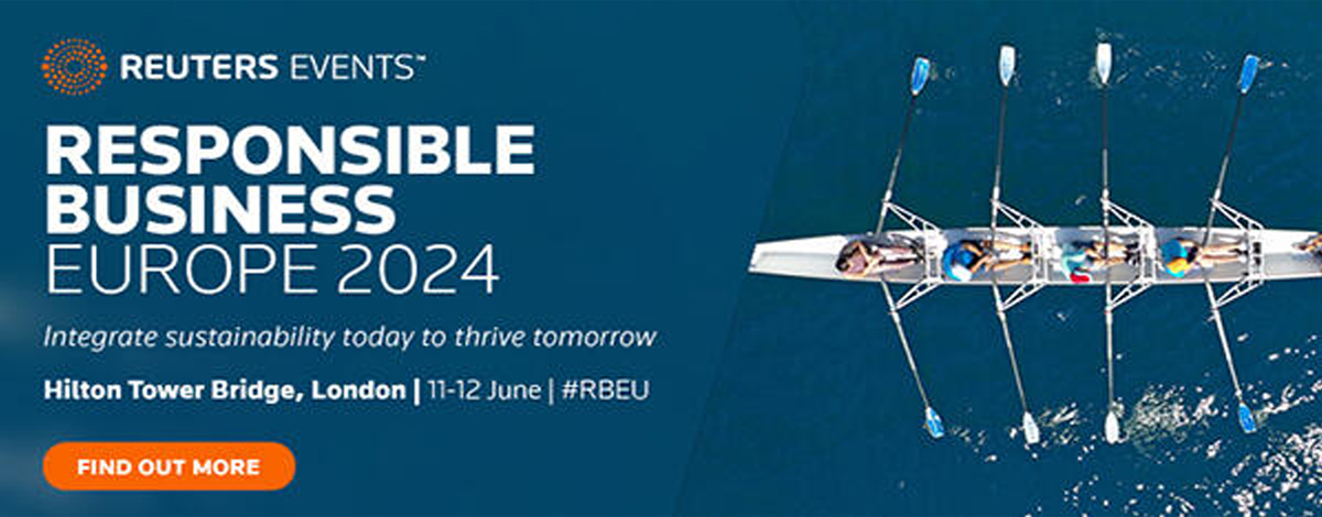 Reuters Responsible Business Europe 2024 hero image
