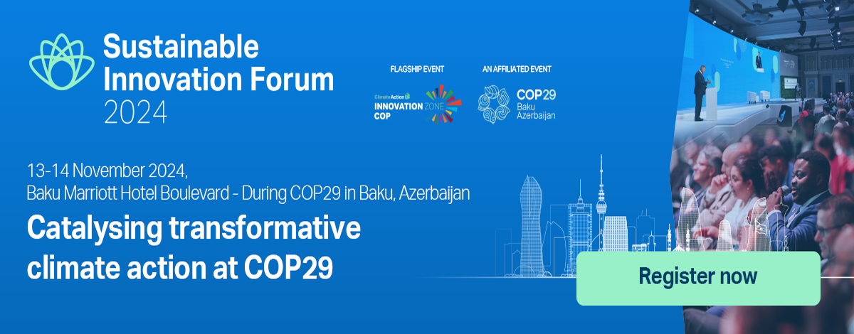 Sustainable Innovation Forum 2024 hero image