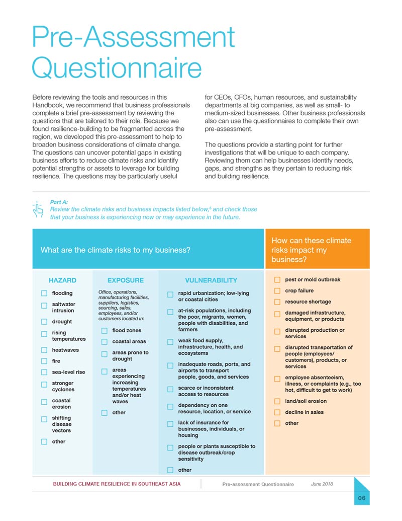 Handbook Questionnarie