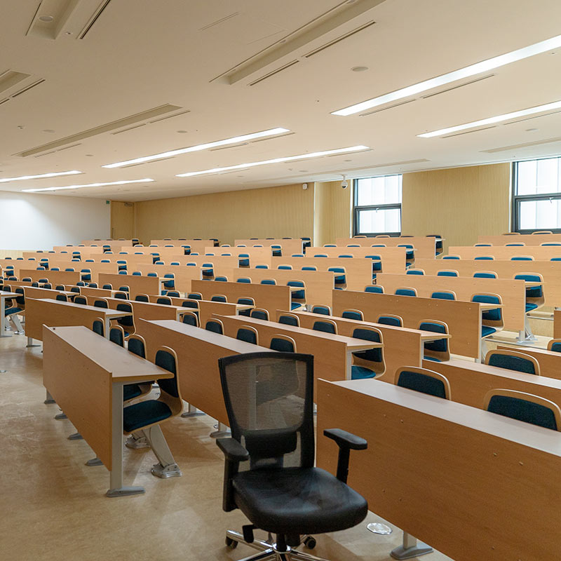 Empty classroom