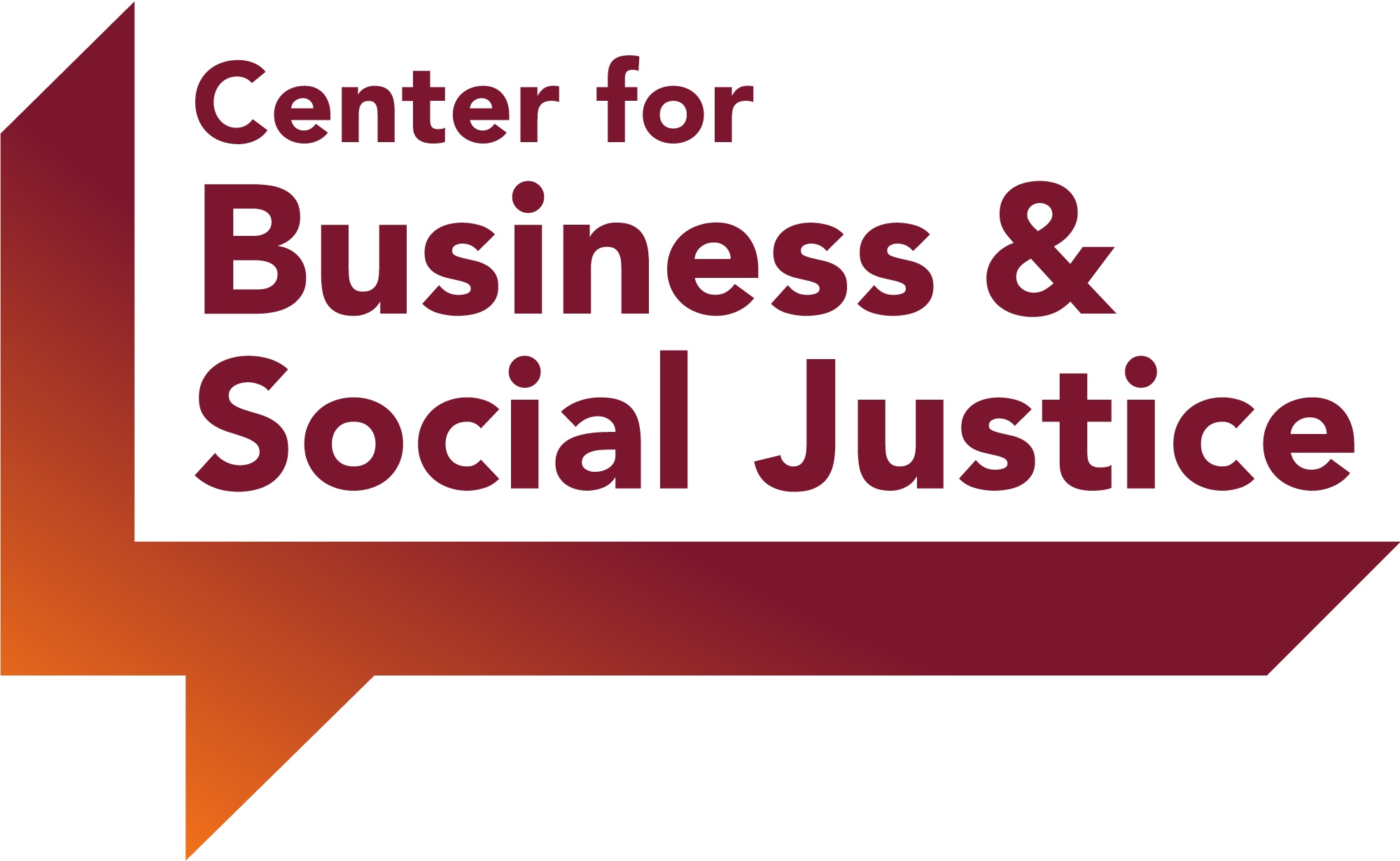 Center for Business & Social Justice   logo