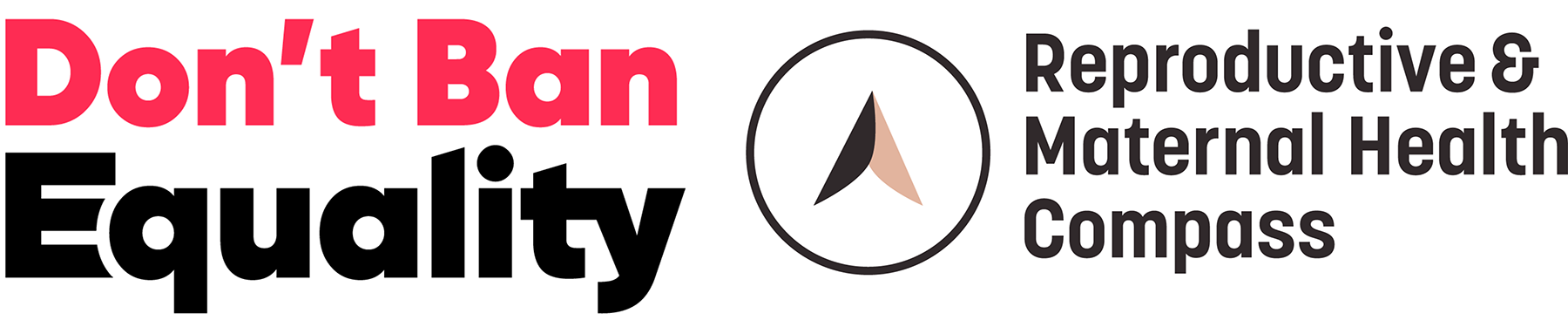 Don't Ban Equality and RMH Compass logo