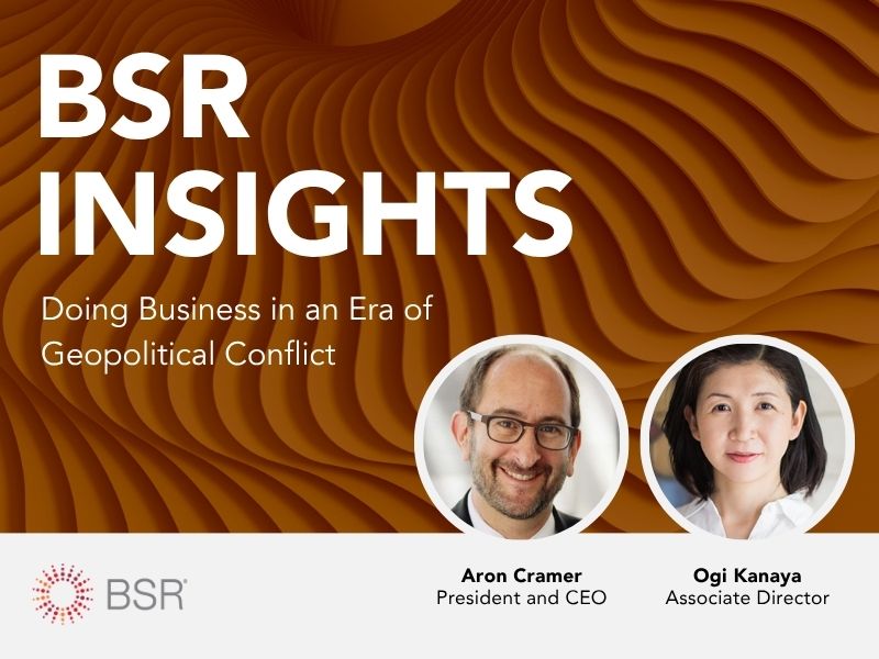 Doing Business in an Era of Geopolitical Conflict thumbnail image